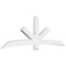 Ekena Millwork Alberta Architectural Grade PVC Gable Bracket, 108"W x 36"H x 4"D x 6"F, 8/12 Pitch GBP108X36X0406ALB00 - alternate 1
